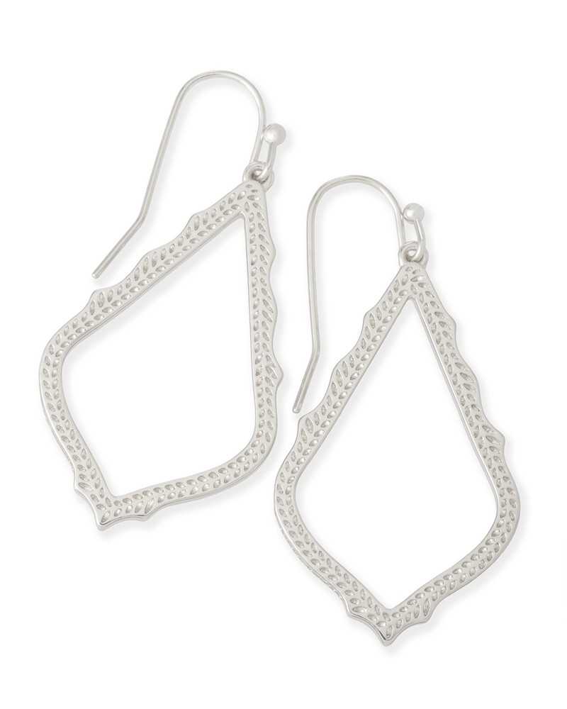 Kendra Scott Sophia Drop Earrings in Silver 1 Kendra Scott Sophia Drop Earrings in Silver 1