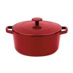 Cuisinart Chef%27s Classic Enameled Cast Iron 5-Qt Round Covered Casserole 1 Cuisinart Chef%27s Classic Enameled Cast Iron 5-Qt Round Covered Casserole 1
