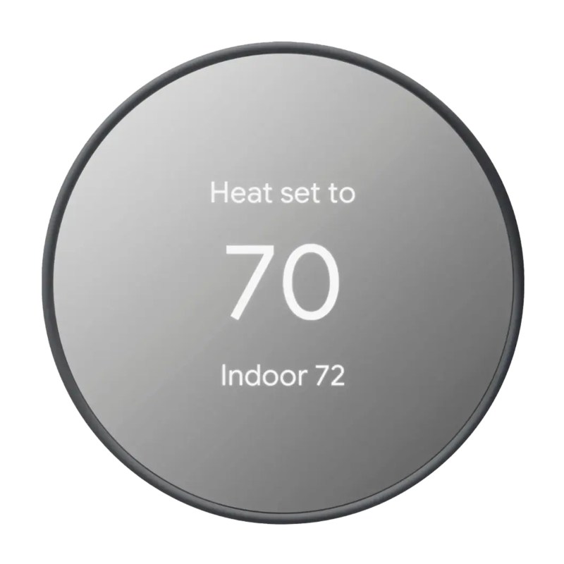 Google Nest Thermostat - Charcoal 1 Google Nest Thermostat - Charcoal 1