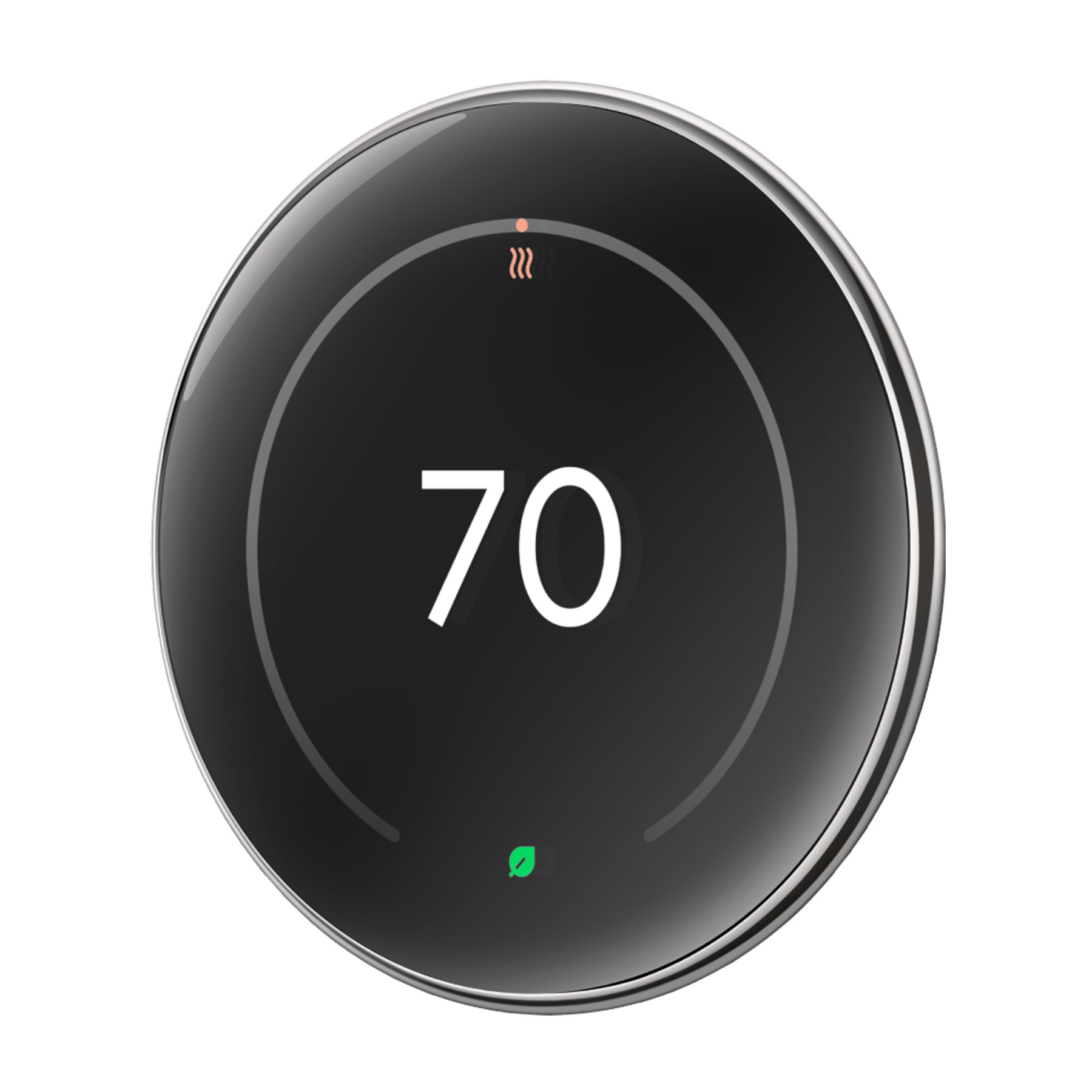 Google Nest Learning Thermostat (4th Gen) - Polished Silver 1 Google Nest Learning Thermostat (4th Gen) - Polished Silver 1