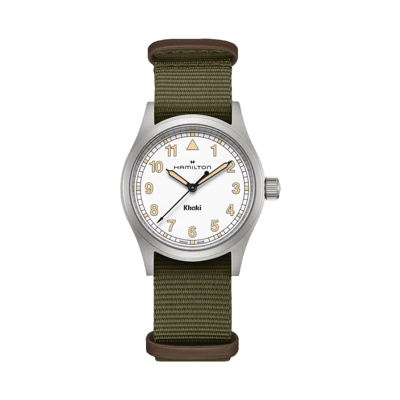 Hamilton Khaki Field Quartz Green Textile Strap Watch 1 Hamilton Khaki Field Quartz Green Textile Strap Watch 1