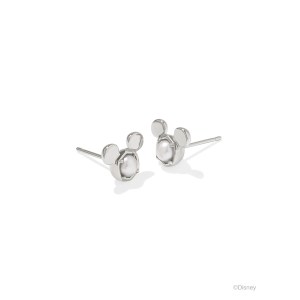 Kendra Scott Disney Silver Mickey Mouse Stud Earrings in Freshwater Cultured Pearl 1 Kendra Scott Disney Silver Mickey Mouse Stud Earrings in Freshwater Cultured Pearl 1