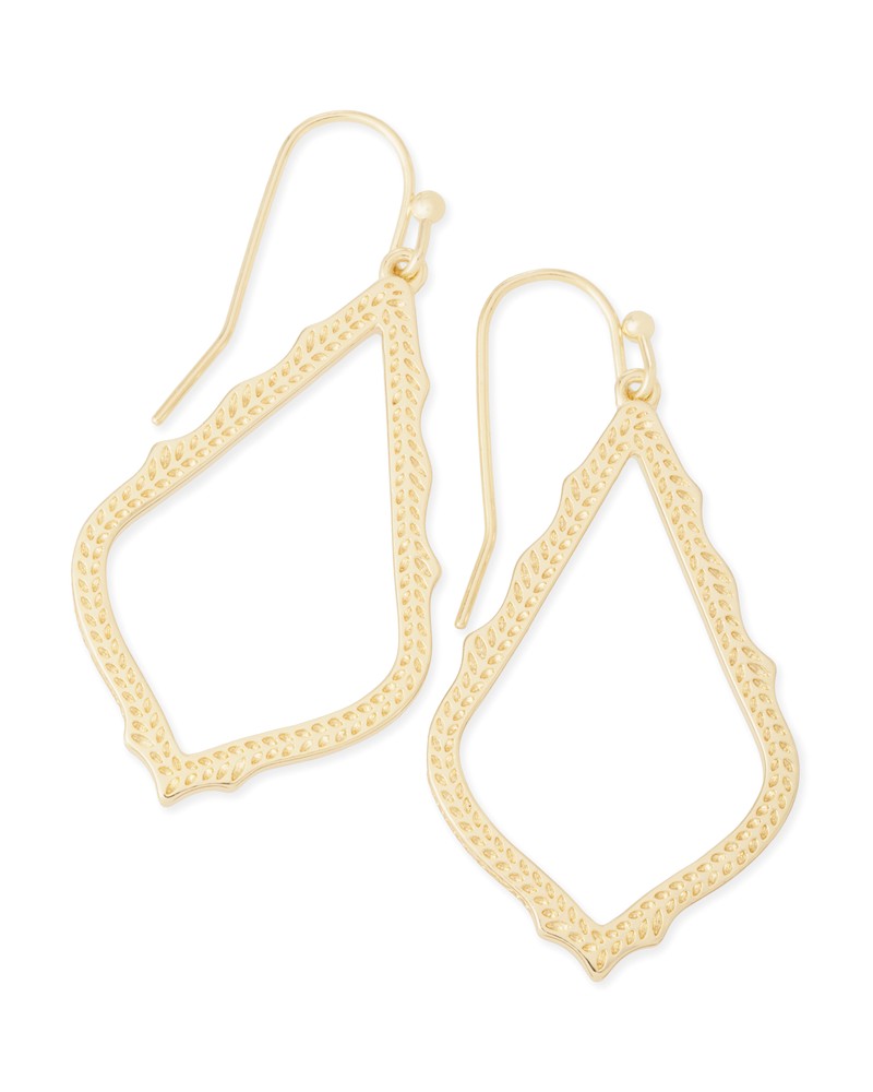 Kendra Scott Sophia Drop Earrings in Gold 1 Kendra Scott Sophia Drop Earrings in Gold 1