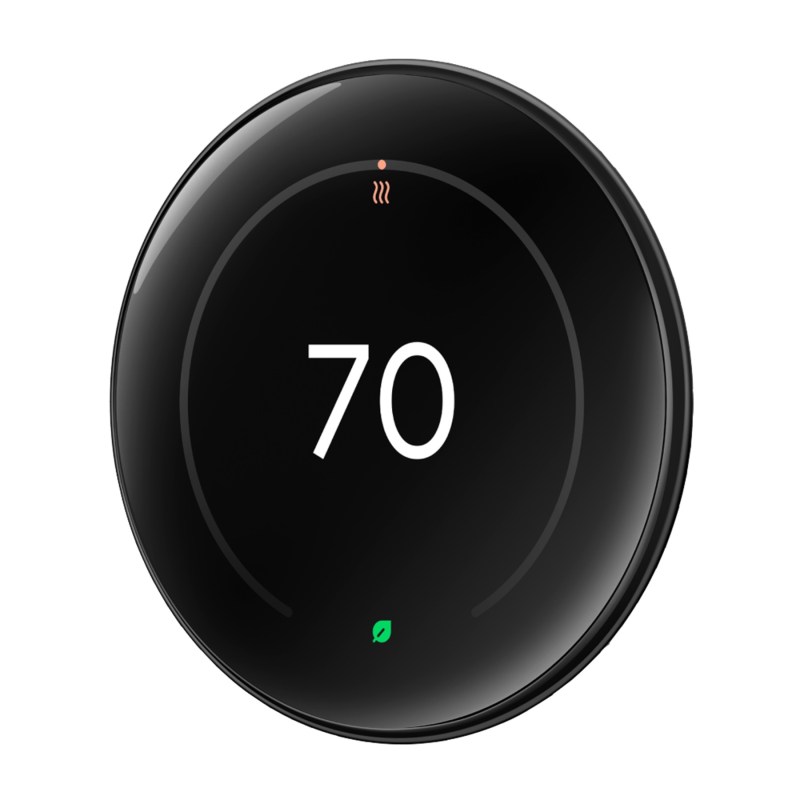 Google Nest Learning Thermostat (4th Gen) - Polished Obsidian 1 Google Nest Learning Thermostat (4th Gen) - Polished Obsidian 1