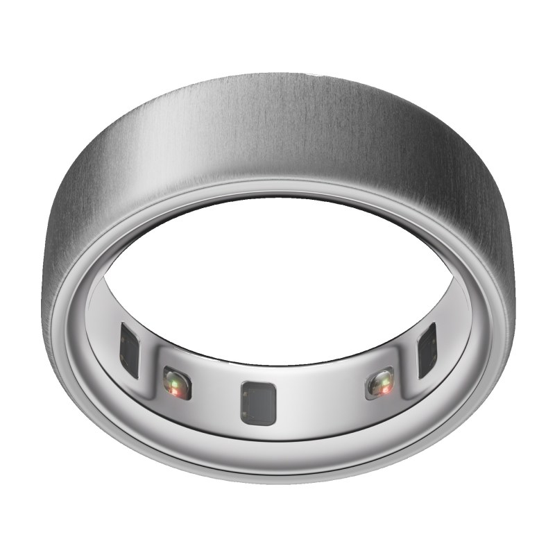 Oura Ring 4 - Brushed Silver 1 Oura Ring 4 - Brushed Silver 1