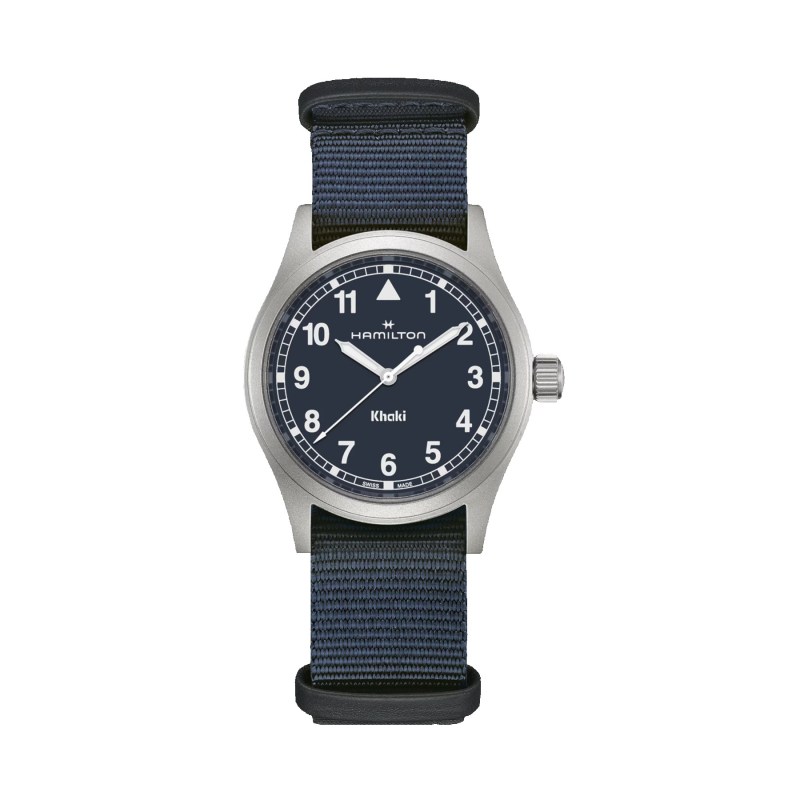 Hamilton Khaki Field Quartz Blue Textile Strap Watch 1 Hamilton Khaki Field Quartz Blue Textile Strap Watch 1