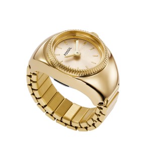 Fossil Women%27s Watch Ring Two-Hand Gold-Tone Stainless Steel Watch 1 Fossil Women%27s Watch Ring Two-Hand Gold-Tone Stainless Steel Watch 1