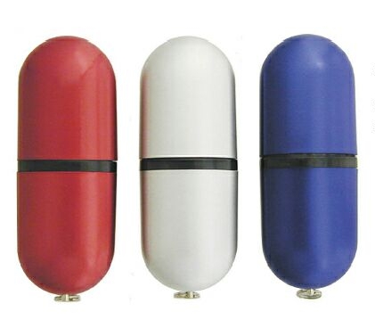 Round-Corner USB Flash Drive - 1GB 1