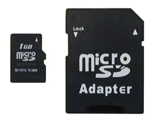Micro SD Card--1GB 1 Micro SD Card--1GB 1
