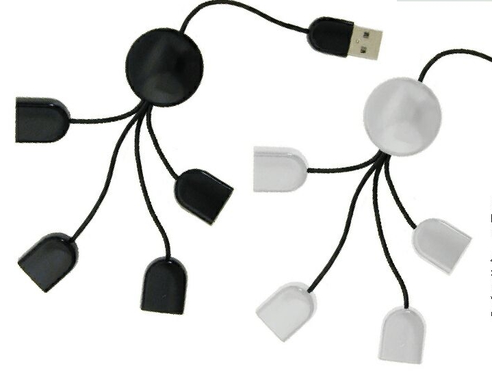 Flexible Branching USB 4-Port Hub 2.0 1 Flexible Branching USB 4-Port Hub 2.0 1