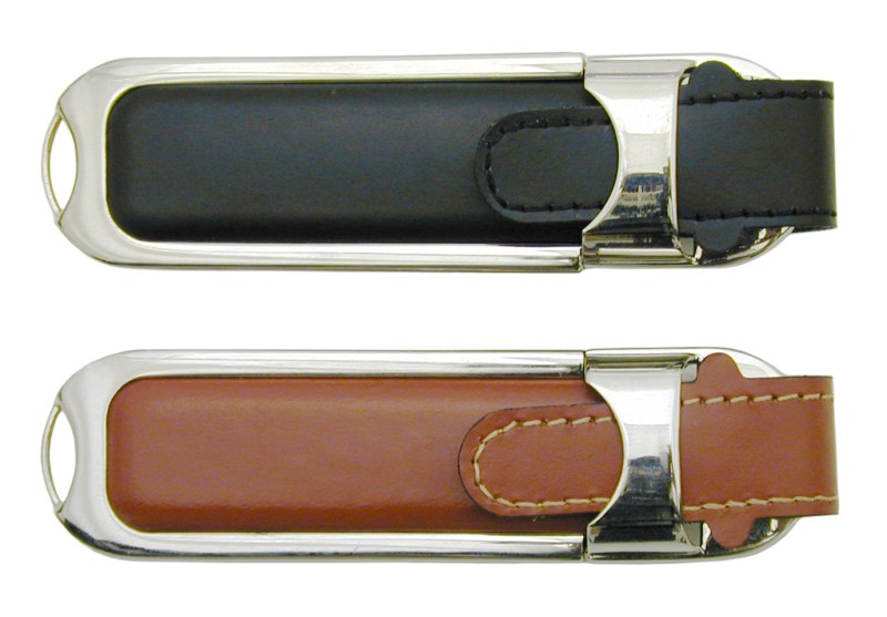 Genuine Leather USB Flash Drive - 2GB 1 Genuine Leather USB Flash Drive - 2GB 1