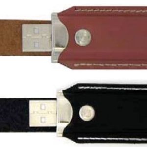 Genuine USB Leather Flash Memory Stick - 1GB 1 Genuine USB Leather Flash Memory Stick - 1GB 1
