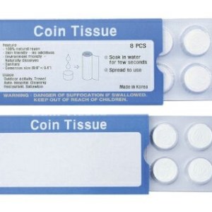 Coin Tissue Packets 1 Coin Tissue Packets 1