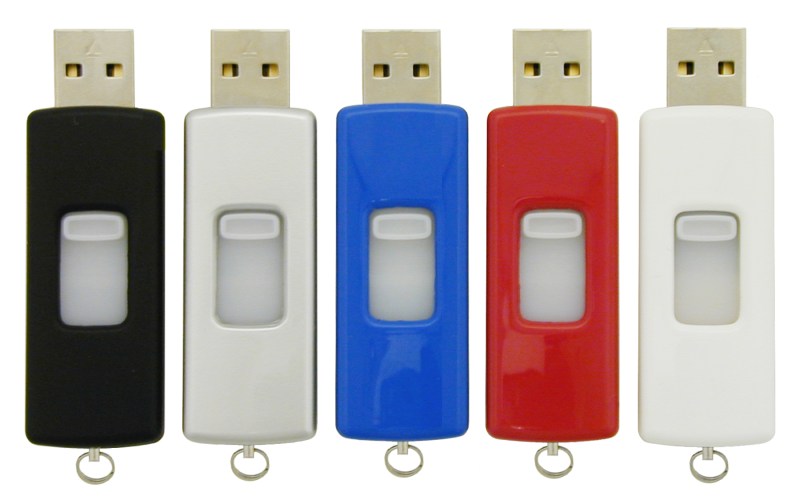 Retractable USB Flash Drive - 2GB 1 Retractable USB Flash Drive - 2GB 1