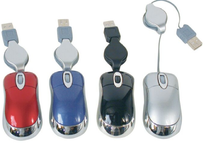 Mini Chrome Trim Mouse 1
