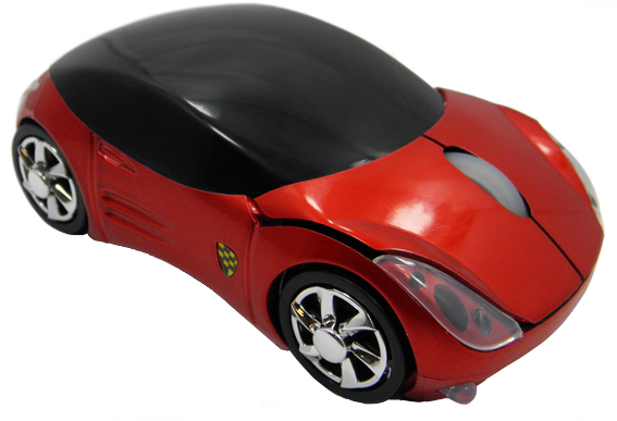 Wireless Optical Car Mouse 1