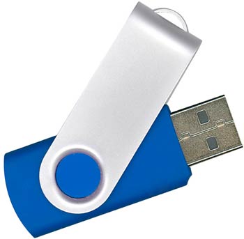 Swivel USB Flash Drive - 2GB 1