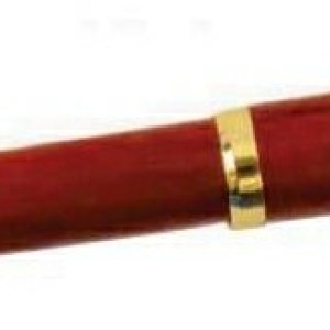 Rosewood Ballpoint Pen with Velvet Pouch 1 Rosewood Ballpoint Pen with Velvet Pouch 1