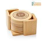Yorkshire Bamboo Coasters Set - Round 1 Yorkshire Bamboo Coasters Set - Round 1