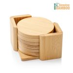 Yorkshire Bamboo Coasters Set - Round 2 Yorkshire Bamboo Coasters Set - Round 2