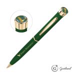 Garland® Color Matte Custom Twist Ballpoint Pen - Gold - Matte Green / Gold Garland® Color Matte Custom Twist Ballpoint Pen - Gold - Matte Green / Gold