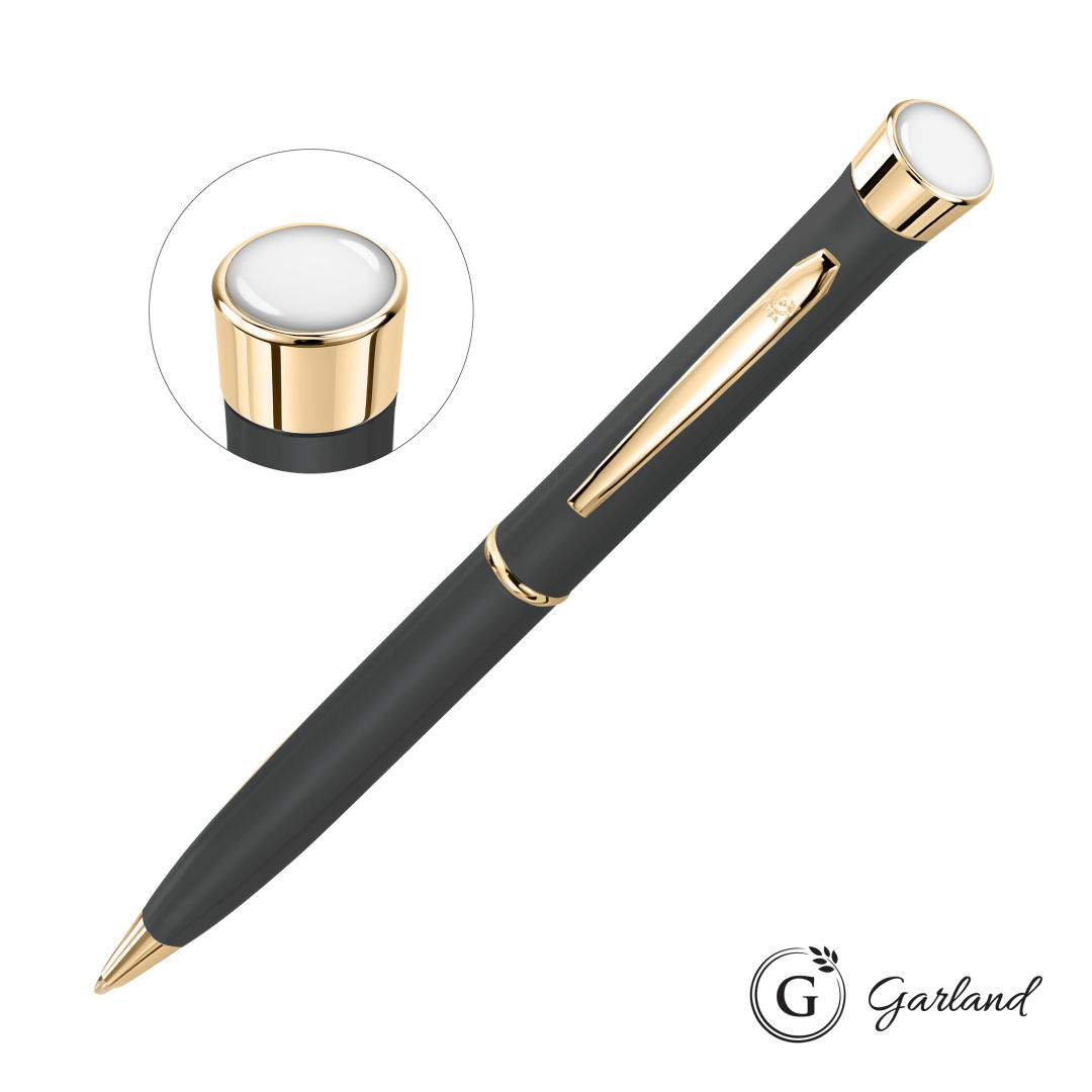 Garland® Color Matte Custom Twist Ballpoint Pen - Gold 1