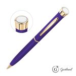 Garland® Color Matte Custom Twist Ballpoint Pen - Gold - Matte Grey / Gold (Blank) Garland® Color Matte Custom Twist Ballpoint Pen - Gold - Matte Grey / Gold (Blank)