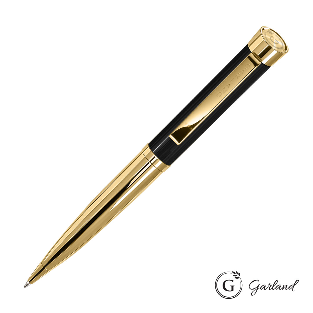Garland® Executive Emblem Monogram Twist Pen - Gold 1