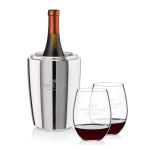 Pescara Wine Cooler & RIEDEL Stemless Wine Set 1 Pescara Wine Cooler & RIEDEL Stemless Wine Set 1