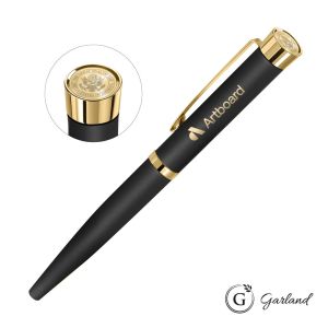 Garland® Executive Color Custom Emblem Rollerball Pen - Gold 1 Garland® Executive Color Custom Emblem Rollerball Pen - Gold 1