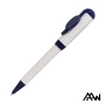 Jumbo VividPrint™ Billboard Twist White Pen - Colored Accent - White / Dark Blue (Blank) Jumbo VividPrint™ Billboard Twist White Pen - Colored Accent - White / Dark Blue (Blank)
