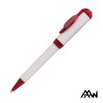 Jumbo VividPrint™ Billboard Twist White Pen - Colored Accent - White / Red (Blank) Jumbo VividPrint™ Billboard Twist White Pen - Colored Accent - White / Red (Blank)