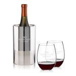 Catania Wine Cooler & RIEDEL Stemless Wine Set 1 Catania Wine Cooler & RIEDEL Stemless Wine Set 1