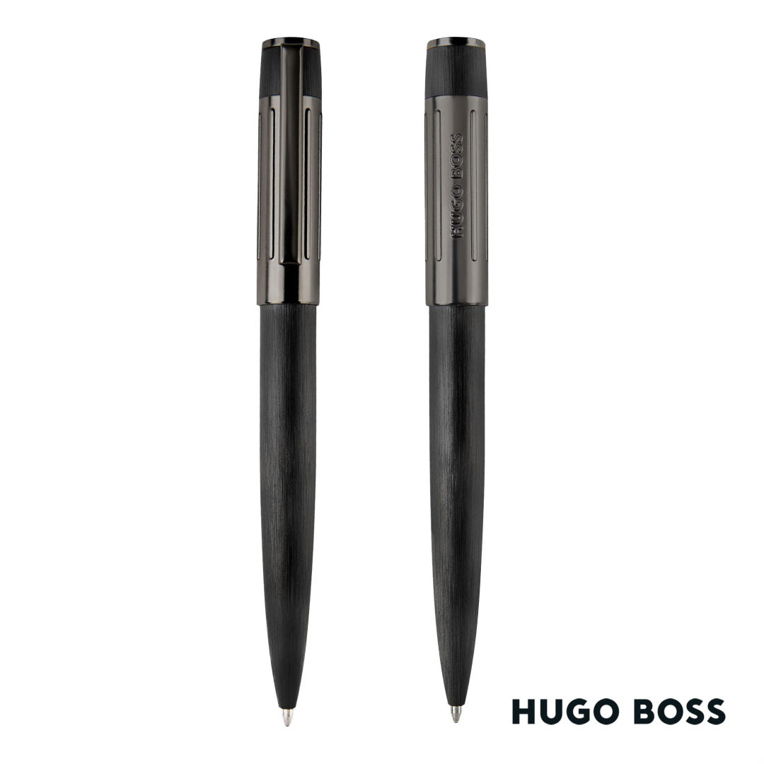 Hugo Boss® Gear Rib Ballpoint Pen 1