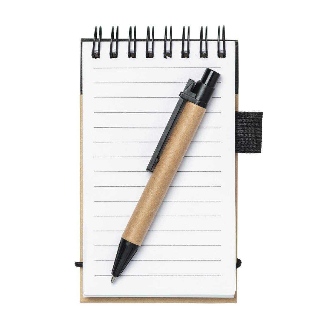 Recycled Flip-up Notepad/Pen 1