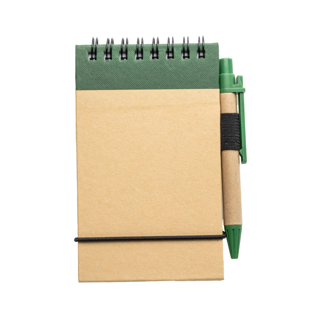 Recycled Flip-up Notepad/Pen 1