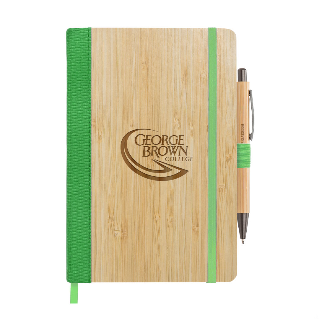 Forleo Bamboo Notebook/Lucky Pen 1