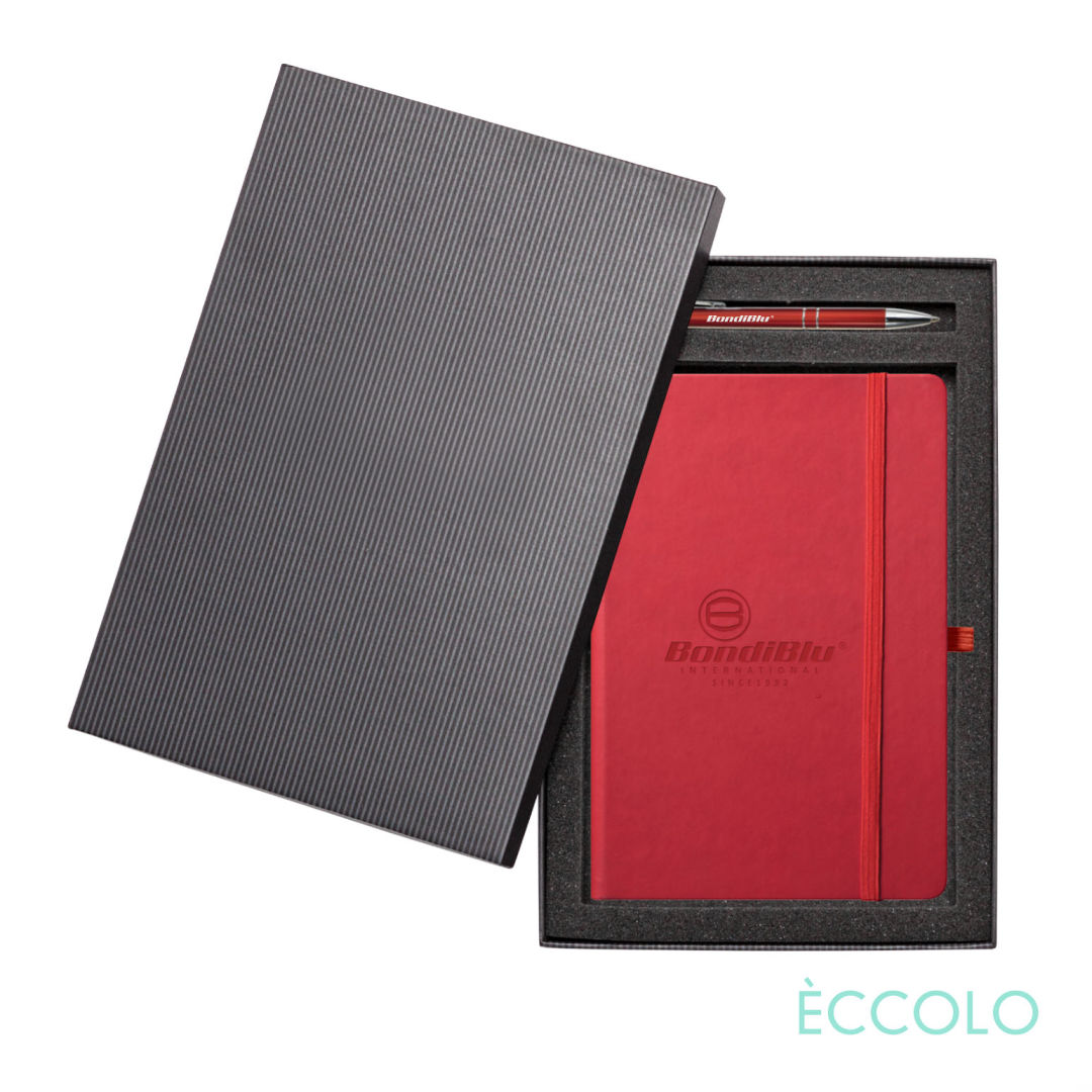 Eccolo® Cool Journal/Clicker Pen Gift Set - (M) 1