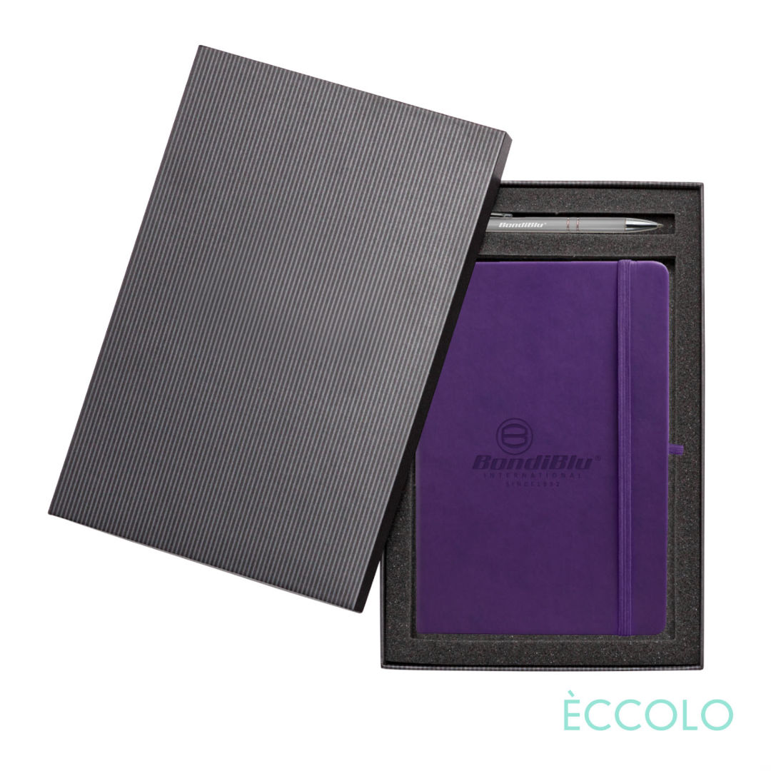 Eccolo® Cool Journal/Clicker Pen Gift Set - (M) 1