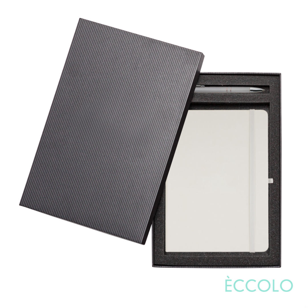 Eccolo® Cool Journal/Clicker Pen Gift Set - (M) 1