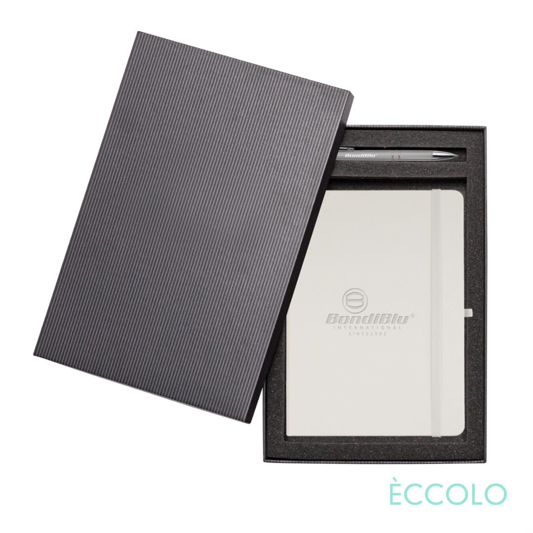 Eccolo® Cool Journal/Clicker Pen Gift Set - (M) 1