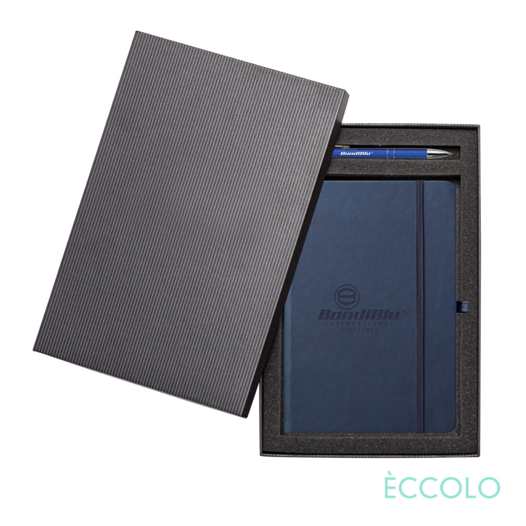 Eccolo® Cool Journal/Clicker Pen Gift Set - (M) 1