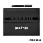 Hugo Boss® Ballpoint Pen & A5 Folder Set 1 Hugo Boss® Ballpoint Pen & A5 Folder Set 1