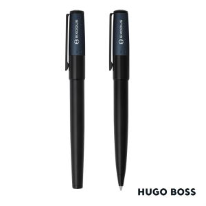 Hugo Boss® Gear Minimal Ballpoint Pen & Fountain Pen Set 1 Hugo Boss® Gear Minimal Ballpoint Pen & Fountain Pen Set 1