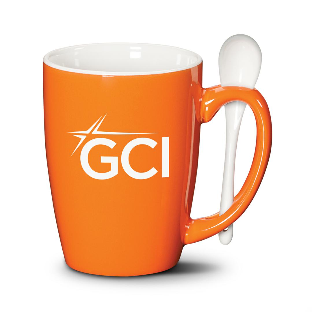 Winfield Mug & Spoon 15oz - Imprinted 1