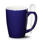 Winfield Mug & Spoon 15oz - Imprinted - Cobalt (Blank) Winfield Mug & Spoon 15oz - Imprinted - Cobalt (Blank)