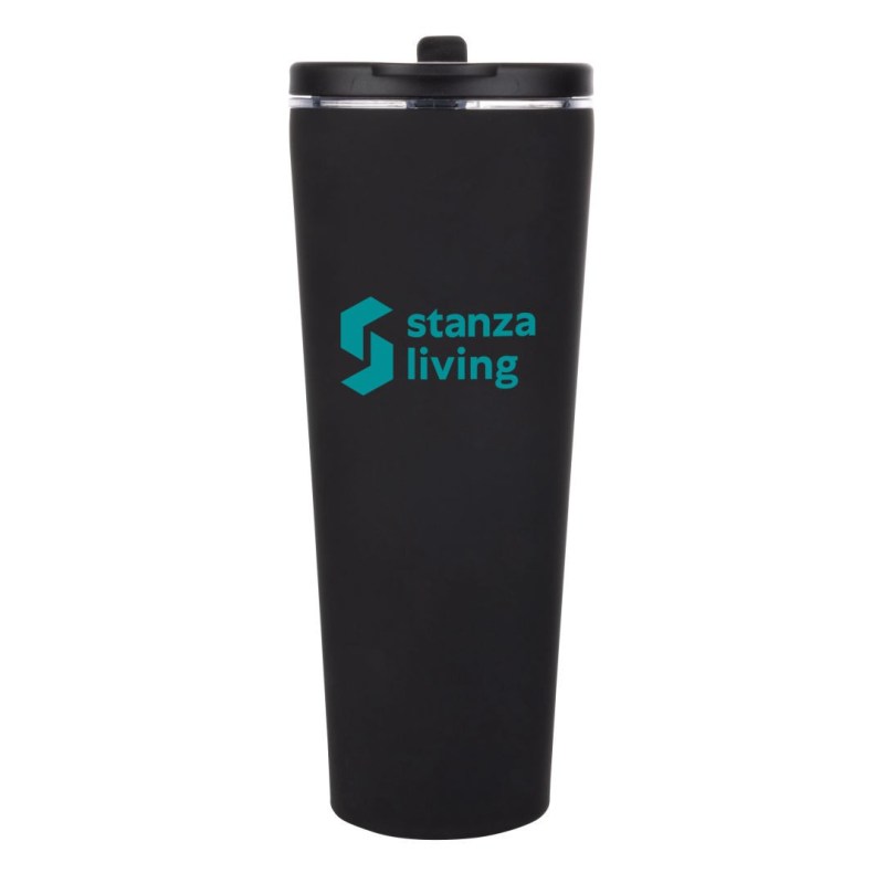 Krantz Rubberized Tumbler w/Straw & Carry Handle - 30oz 1 Krantz Rubberized Tumbler w/Straw & Carry Handle - 30oz 1