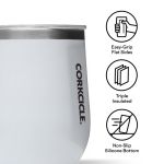 Corkcicle? Stemless - 12oz - Group (Features) Corkcicle? Stemless - 12oz - Group (Features)