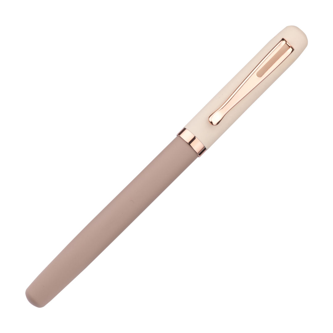 Goldfinch Dual Toned Rollerball Pen w/Rose Accents 1