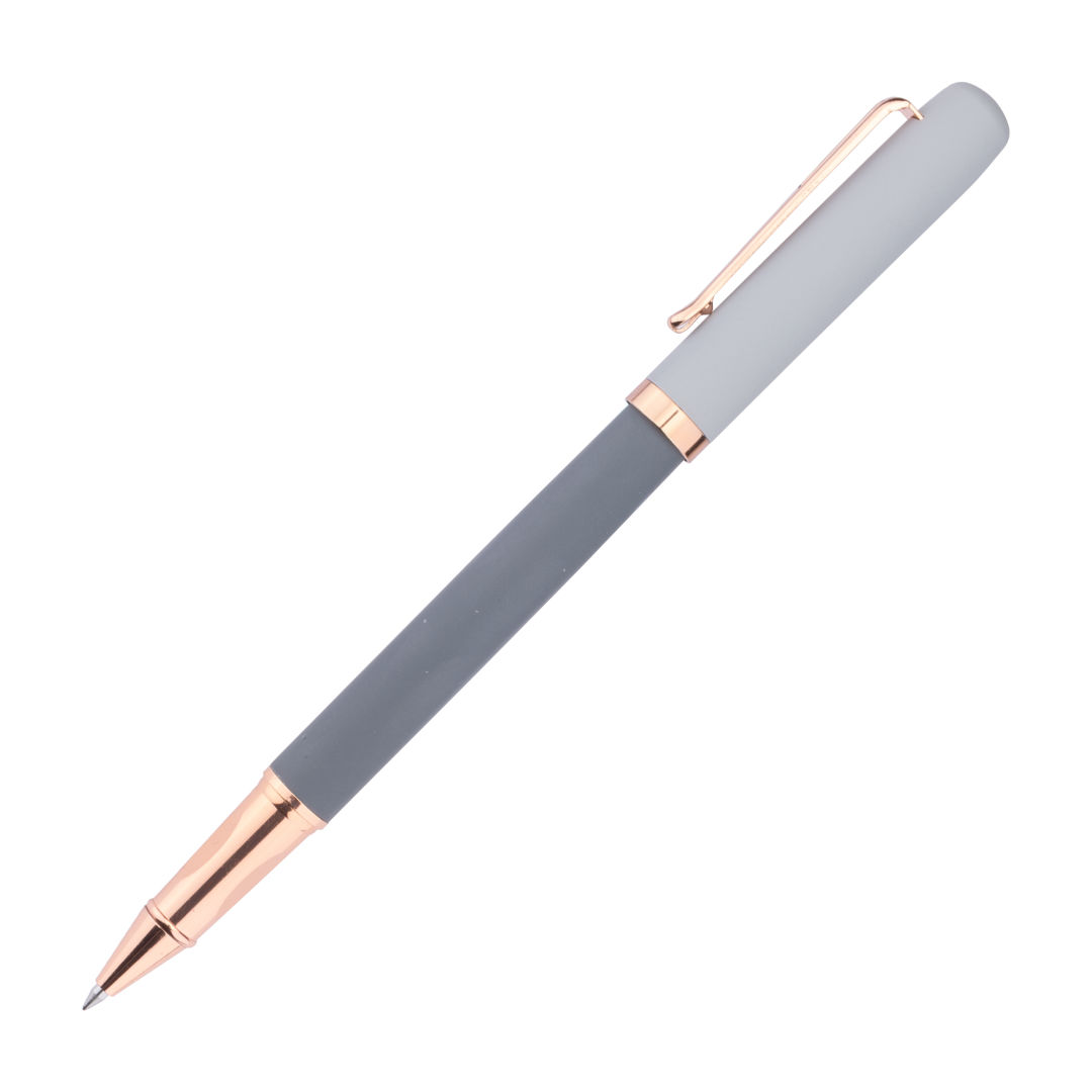Goldfinch Dual Toned Rollerball Pen w/Rose Accents 1